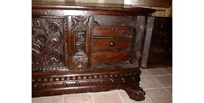 Spanish, Baroque period marriage caixa