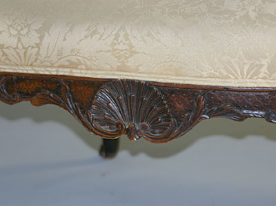 Companion pair of French Regence Fauteuils