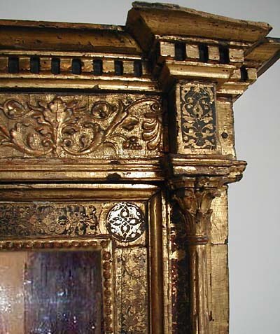 Italian, Renaissance period tabernacle mirror