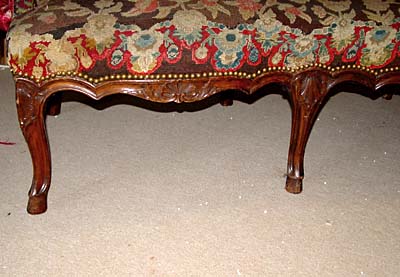 Regence period canap&eacute;