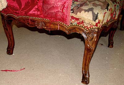 Regence period canap&eacute;