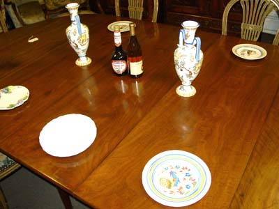 French, Louis XVI period dining table