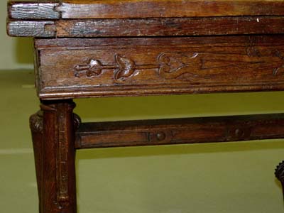 Flemish, Baroque period refectory table