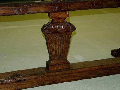 Flemish, Baroque period refectory table