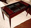 French, Louis XVI period tric-trac table
