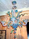Venetian (Murano) blown-glass chandelier