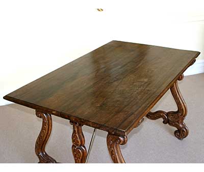 Catalan, Baroque period refectory table
