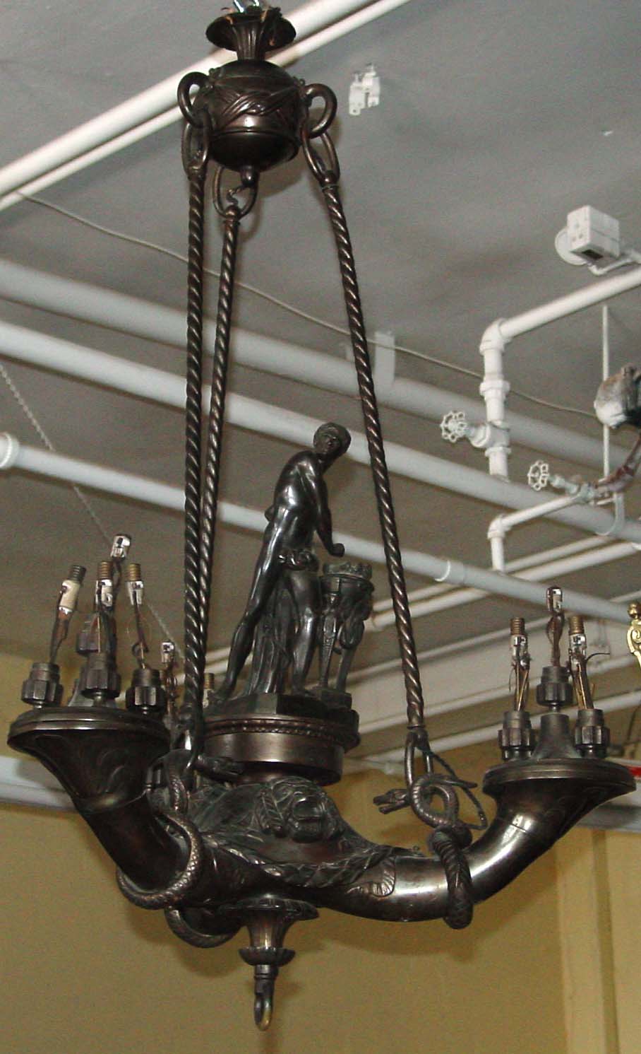 French, Empire chandelier