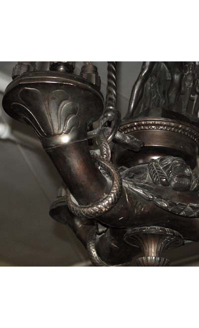 French, Empire chandelier