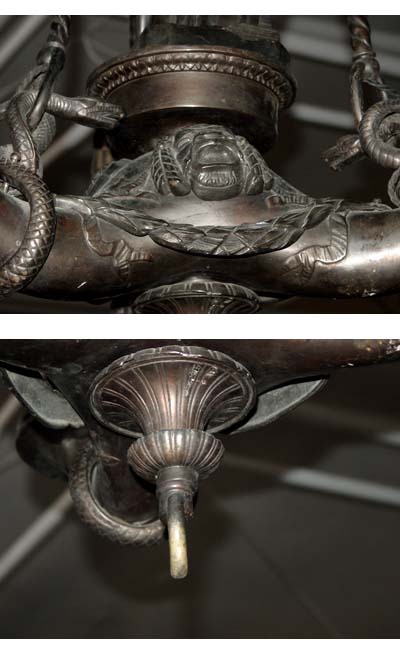 French, Empire chandelier