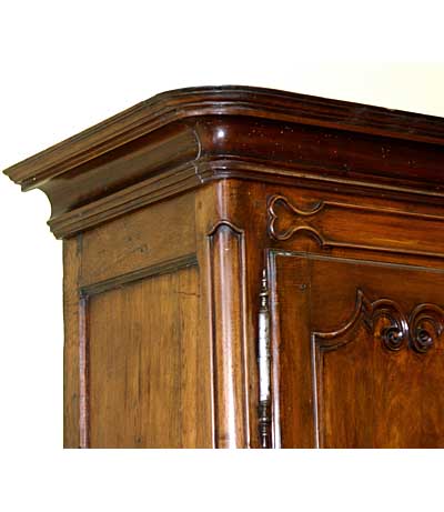 Louis XV period buffet deux corps from Lorraine
