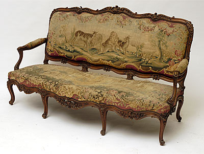 French, Louis XV style canap