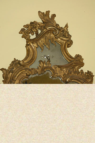 Pair of George III style gilt-wood girandoles