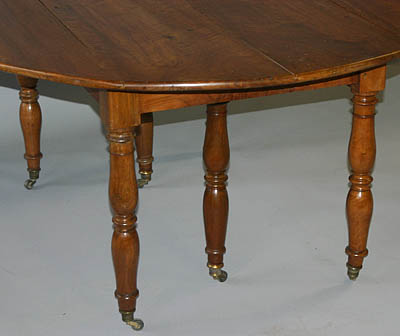 French, Proven&ccedil;al, Neoclassical period, oval dining table