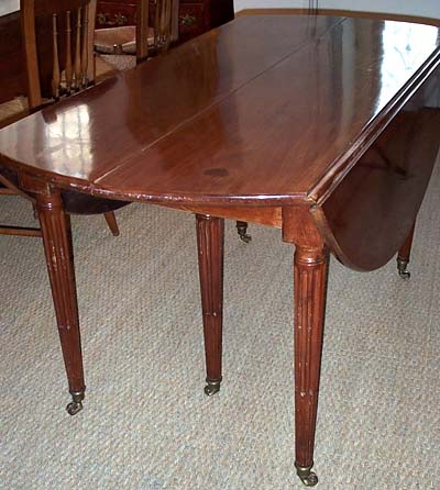 Rare, French, Neoclassical, extension dining table