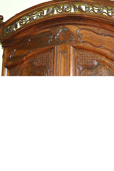 Louis XV period, marriage armoire