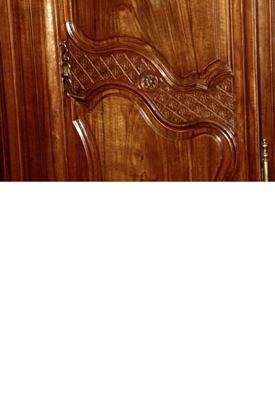 Louis XV period, marriage armoire