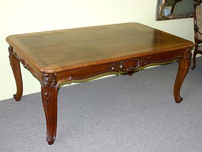 French, Louis XV style, extension dining table
