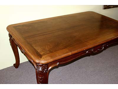French, Louis XV style, extension dining table
