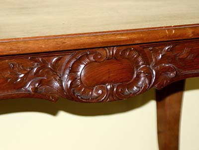 French, Louis XV style, extension dining table