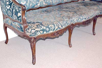 French, Proven&ccedil;al, Regence period canap&eacute;