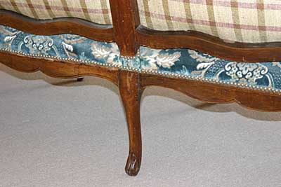 French, Proven&ccedil;al, Regence period canap&eacute;