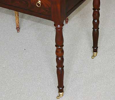 Rare, French, Jacob period tric-trac table