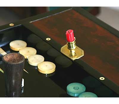 Rare, French, Jacob period tric-trac table