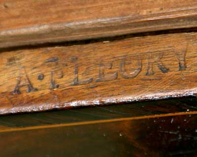 Fine, French, Louis XV period tric-trac table