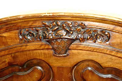 French, Proven&ccedil;al, Louis XV style marriage bed