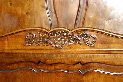 French, Proven&ccedil;al, Louis XV style marriage bed