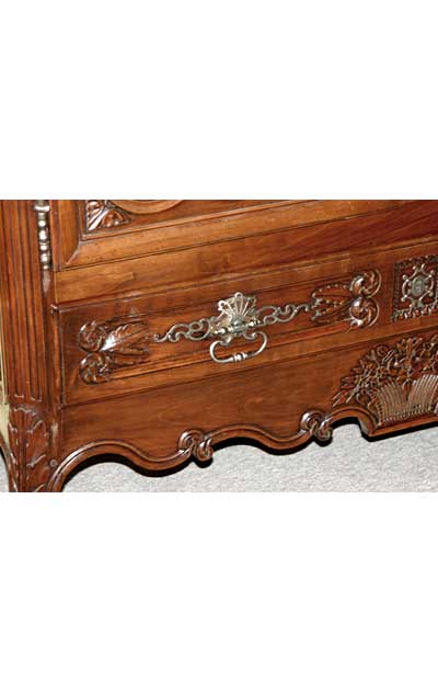 French, Louis XV period armoire pantalonier