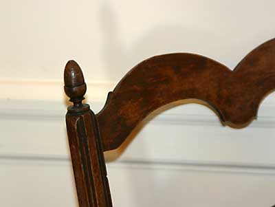 Pair of Proven&ccedil;al ladder-back fauteuils
