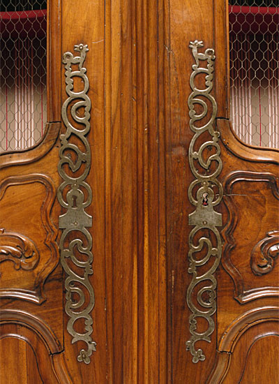 French, Nimoise, Regence period armoire