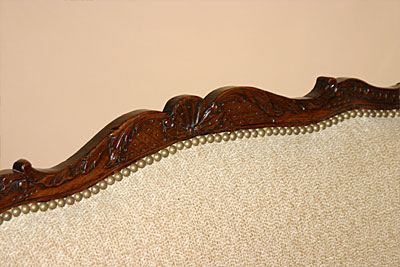 French, Louis XV period chaise longue