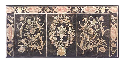 Italian, Baroque period, scagliola panel