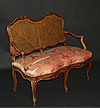 Fine, French Provincial, Louis XV period settee