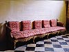 Fine, Napoleon III period, giltwood canapé of large dimensions (meuble de chateau)