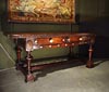 Very fine, Italian, Renaissance period bureau table