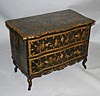 Very fine and rare Regence period chinoiserie commode