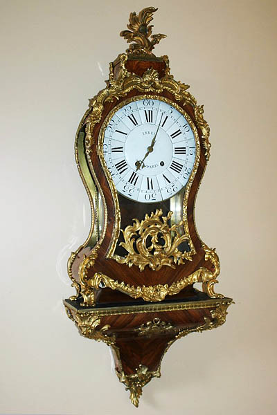 Fine, French, Louis XV period cartel clock