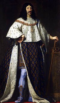 'Louis XIII of France in Coronation Robes' by Philippe de Champaigne