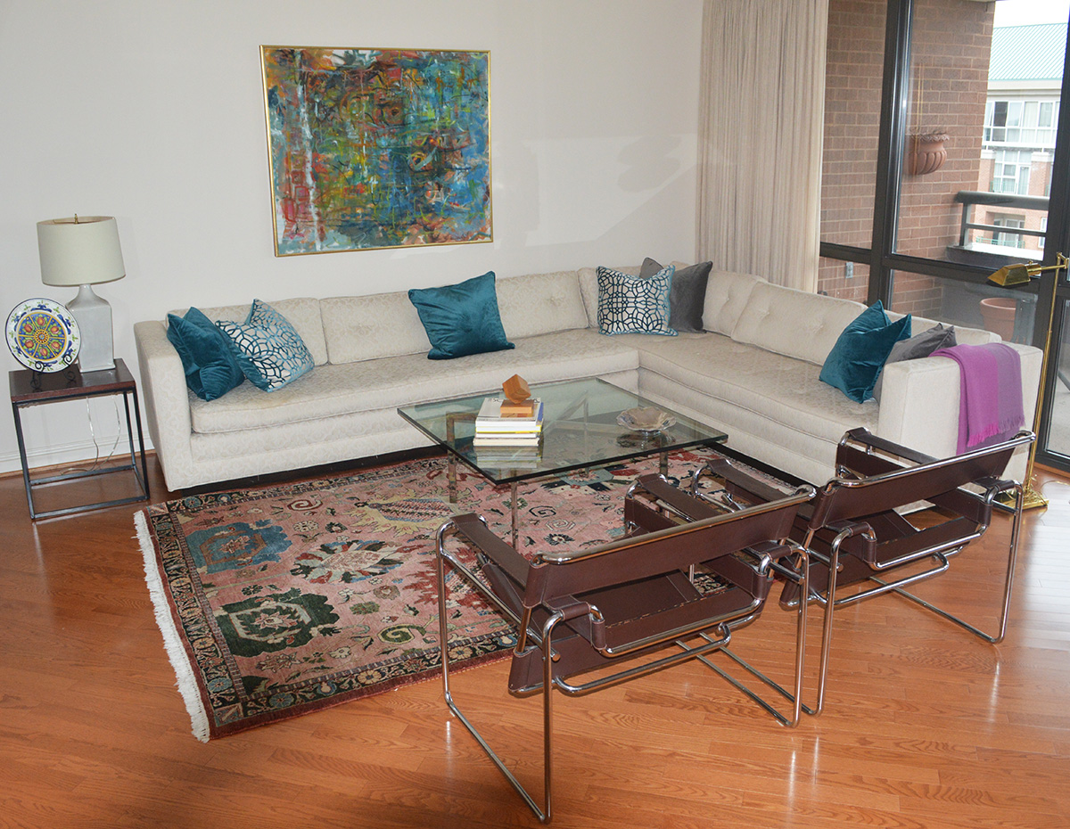 Large Mid-Century Modern Sofa