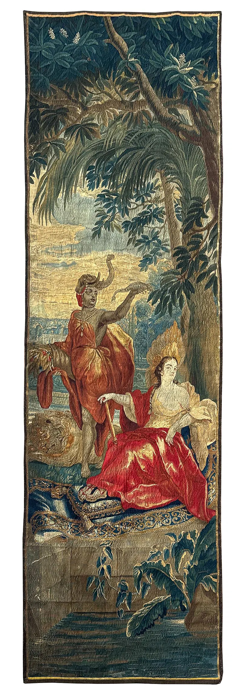 Flemish, Baroque Period, Tapestry Panel (Entre Fenetre)
