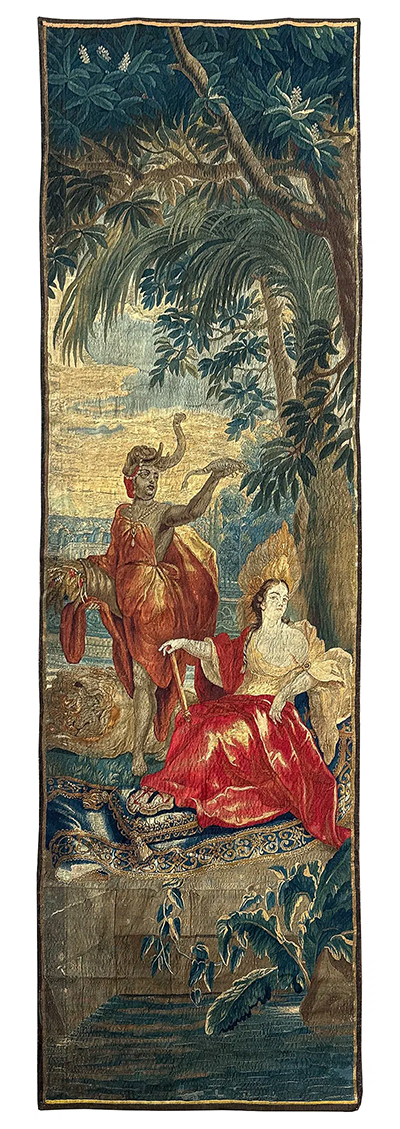 Flemish, Baroque Period, Tapestry Panel (Entre Fenetre)